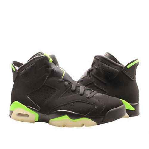Nike Air Jordan 6 Retro Black/electric Green Men`s Basketball Shoes CT8529-003 - Black