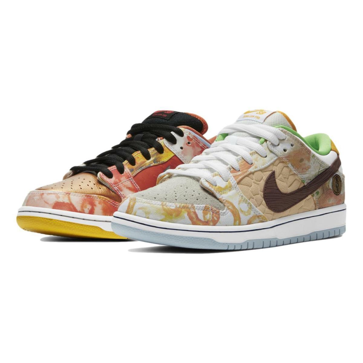 Nike Jason Deng x Dunk Low Pro SB `street Hawker` Men`s Shoes CV1628-800 Rare