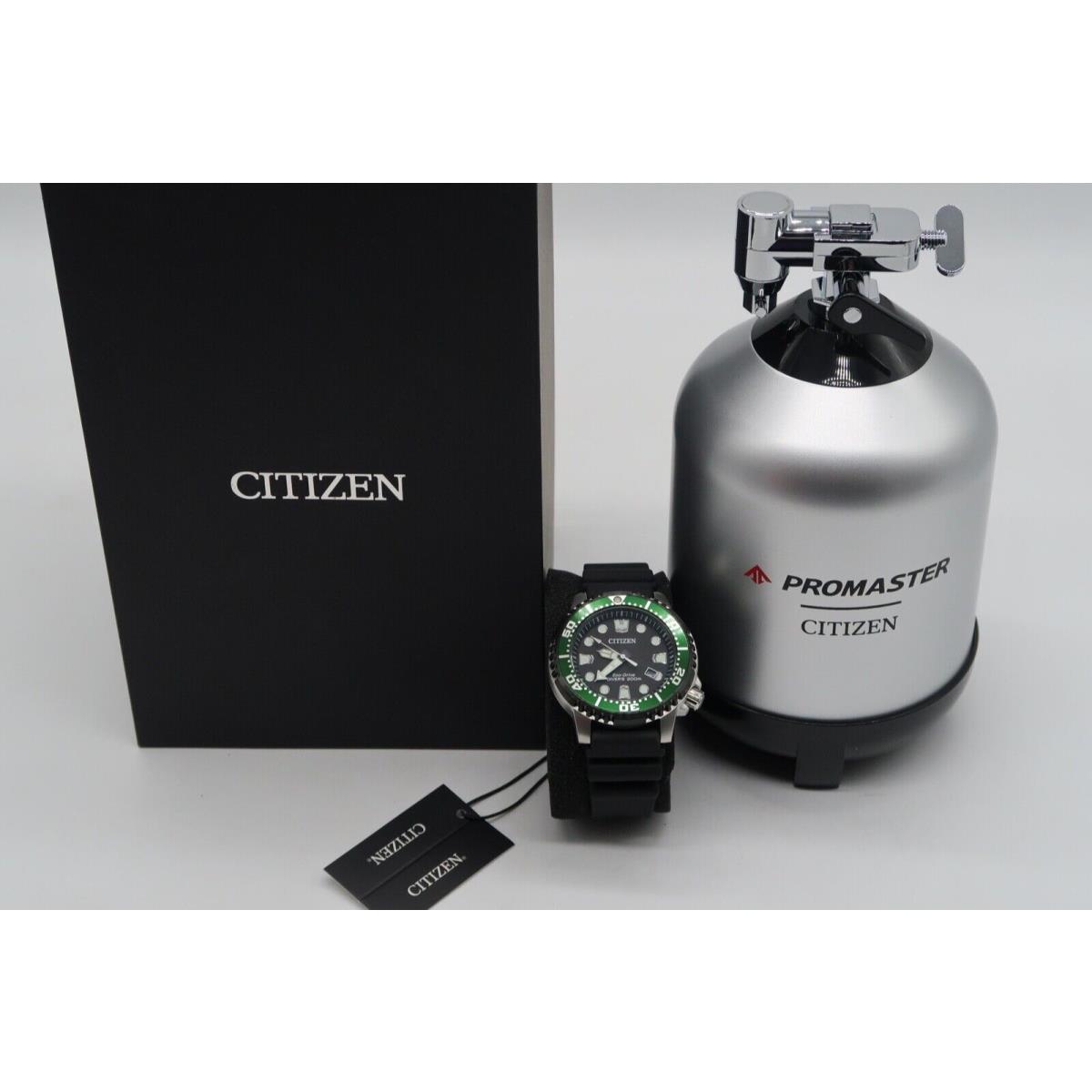 Citizen Eco-drive Promaster Diver Black Dial Men`s Watch BN0155-08E