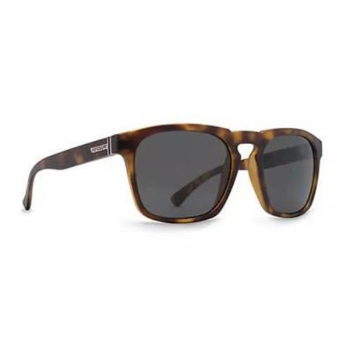 Vonzipper VZ Banner Sunglasses Brown Tortoise Frame w/ Gray Anti-reflective Lens