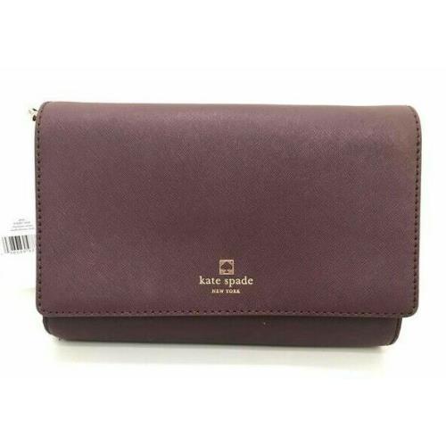 Kate Spade Charlotte Street Alek Mulled Wine Shoulder Bag