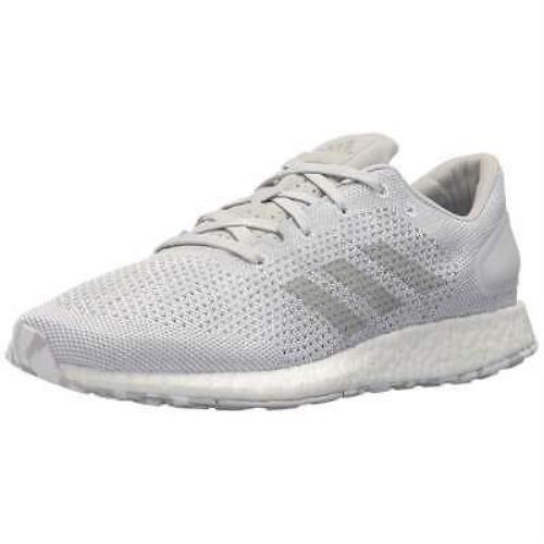 Men Adidas Pureboost Dpr White Grey Running Shoes Athletic Sneakers