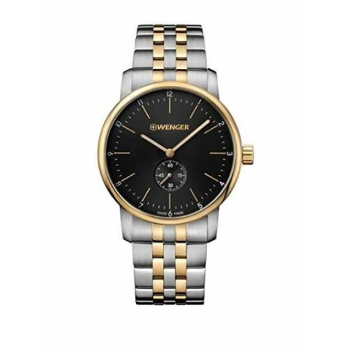 Wenger Men`s Analogue Quartz Watch with Stainless Steel Strap 01.1741.104