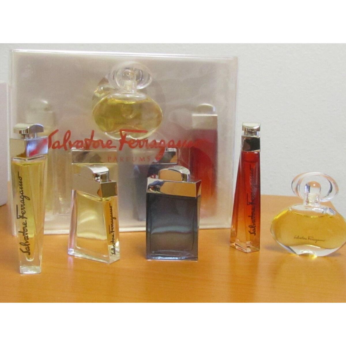 Salvatore Ferragamo Gift Set Perfume Miniature For Women 5 Pcs
