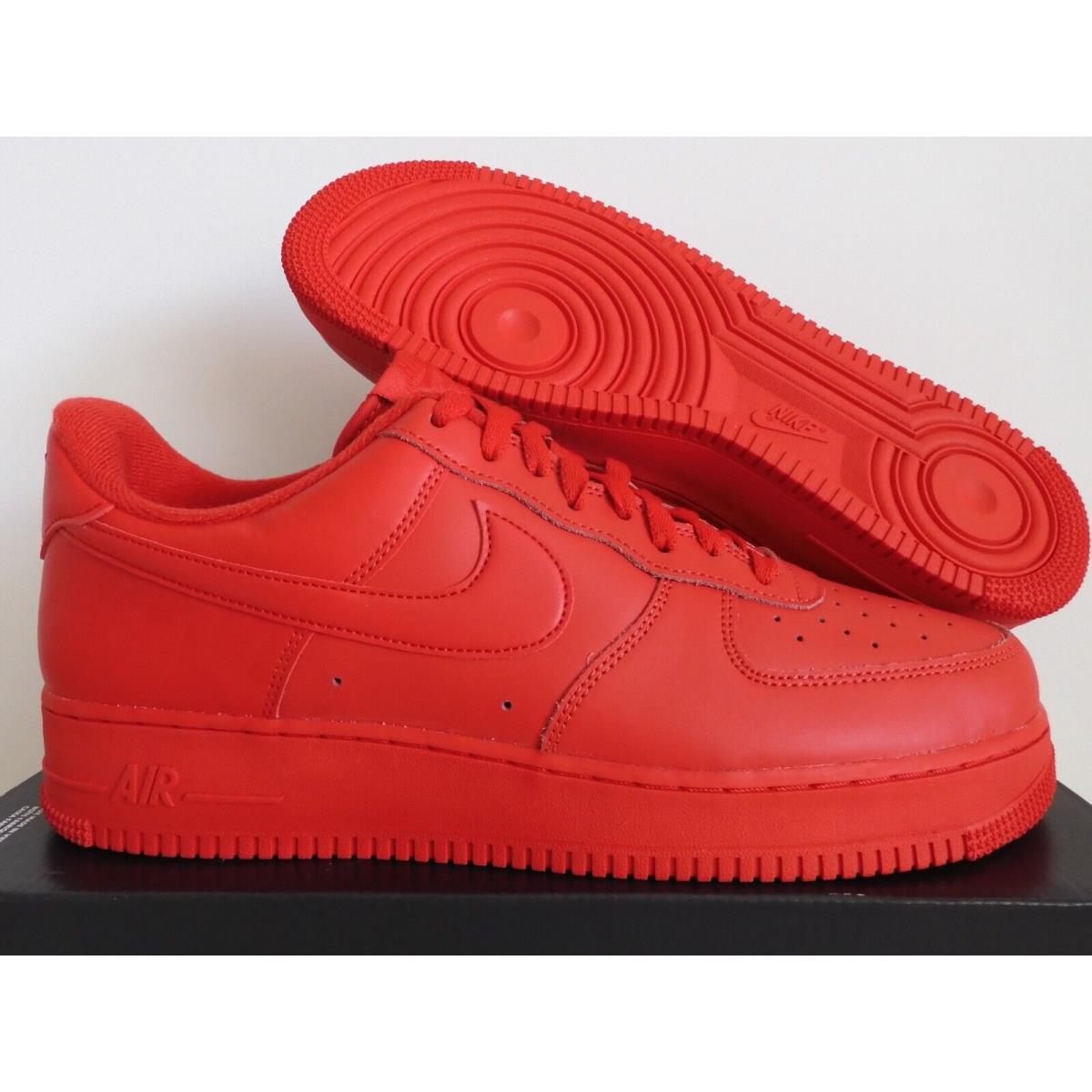 Nike Air Force 1 07 LV8 1 University Red-university Red SZ 13 CW6999-600 - Red