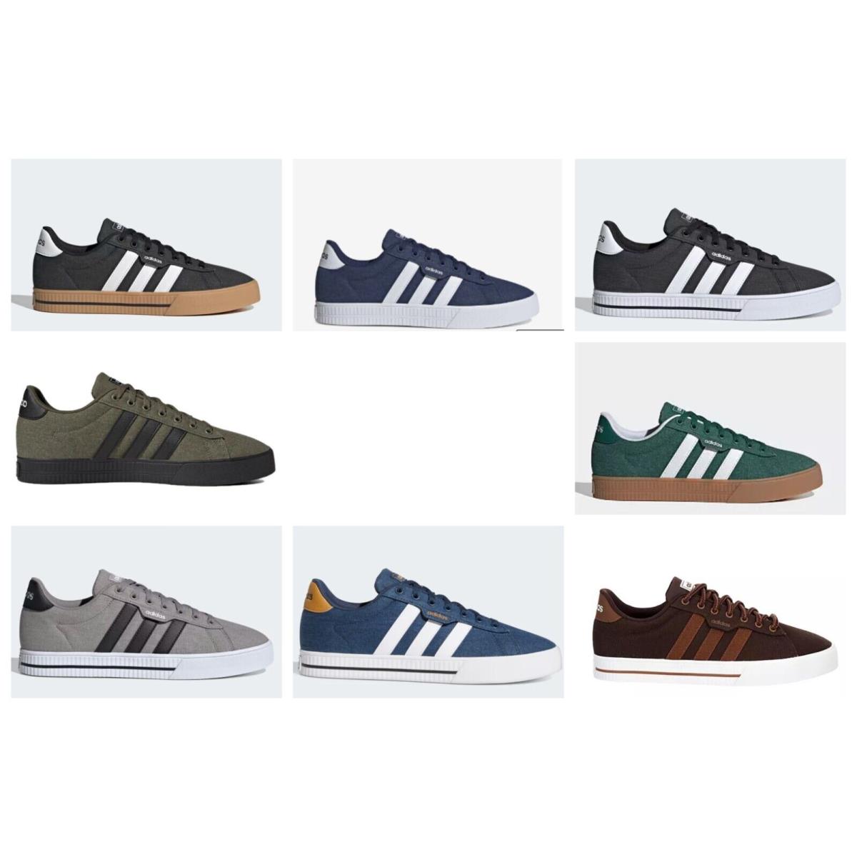 Adidas Daily 3.0 Mens Canvas Ortholite Low Top Casual Fashion Sneakers Shoe