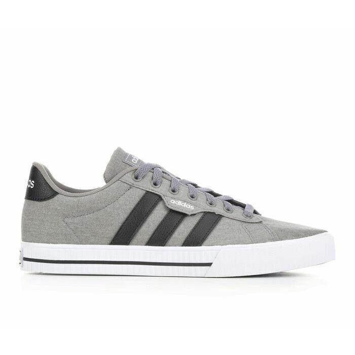 Adidas Daily 3.0 Mens Canvas Ortholite Low Top Casual Fashion Sneakers Shoe Gray