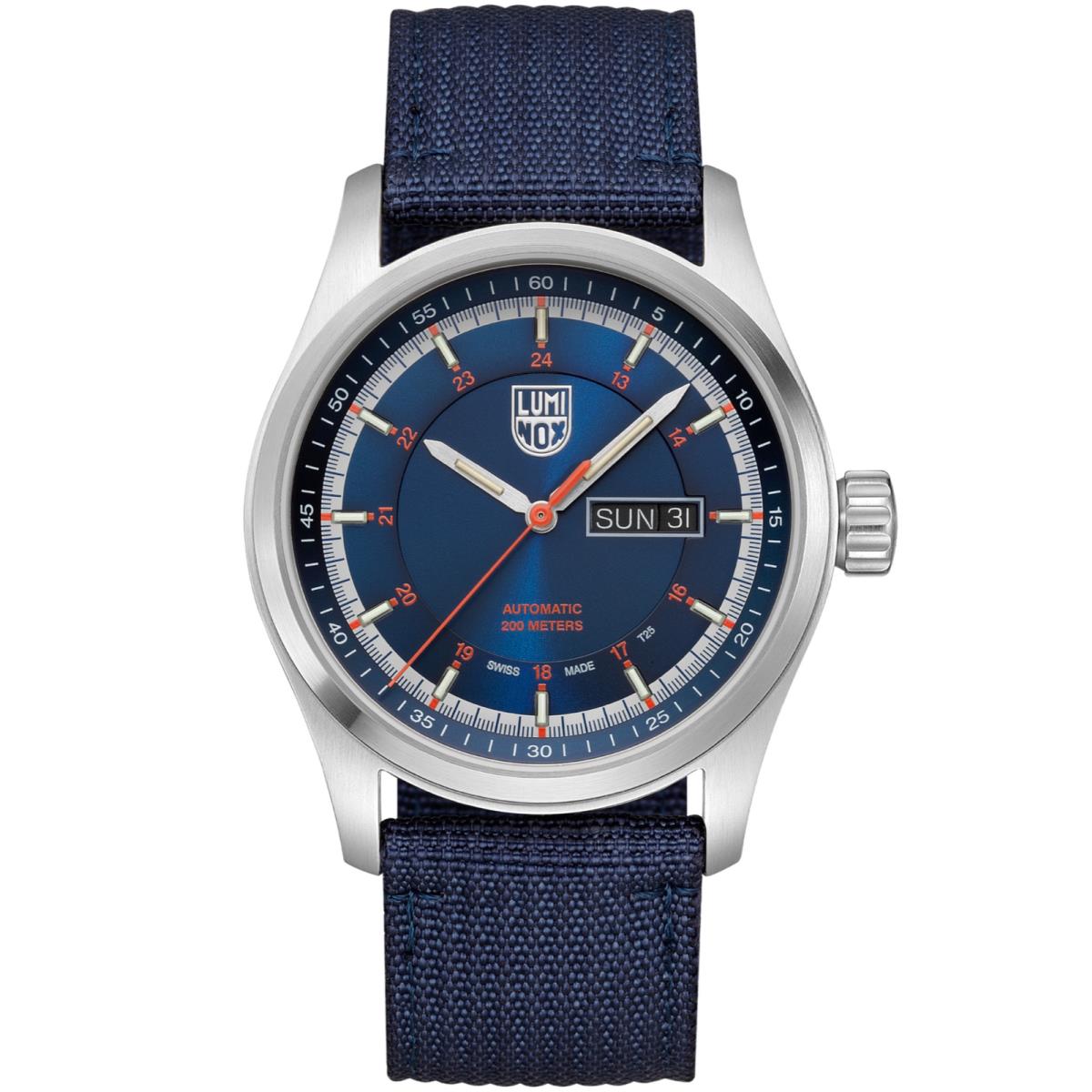 Luminox XL.1903 Atacama Field Blue Dial Nylon 44mm Steel Automatic Men`s Watch