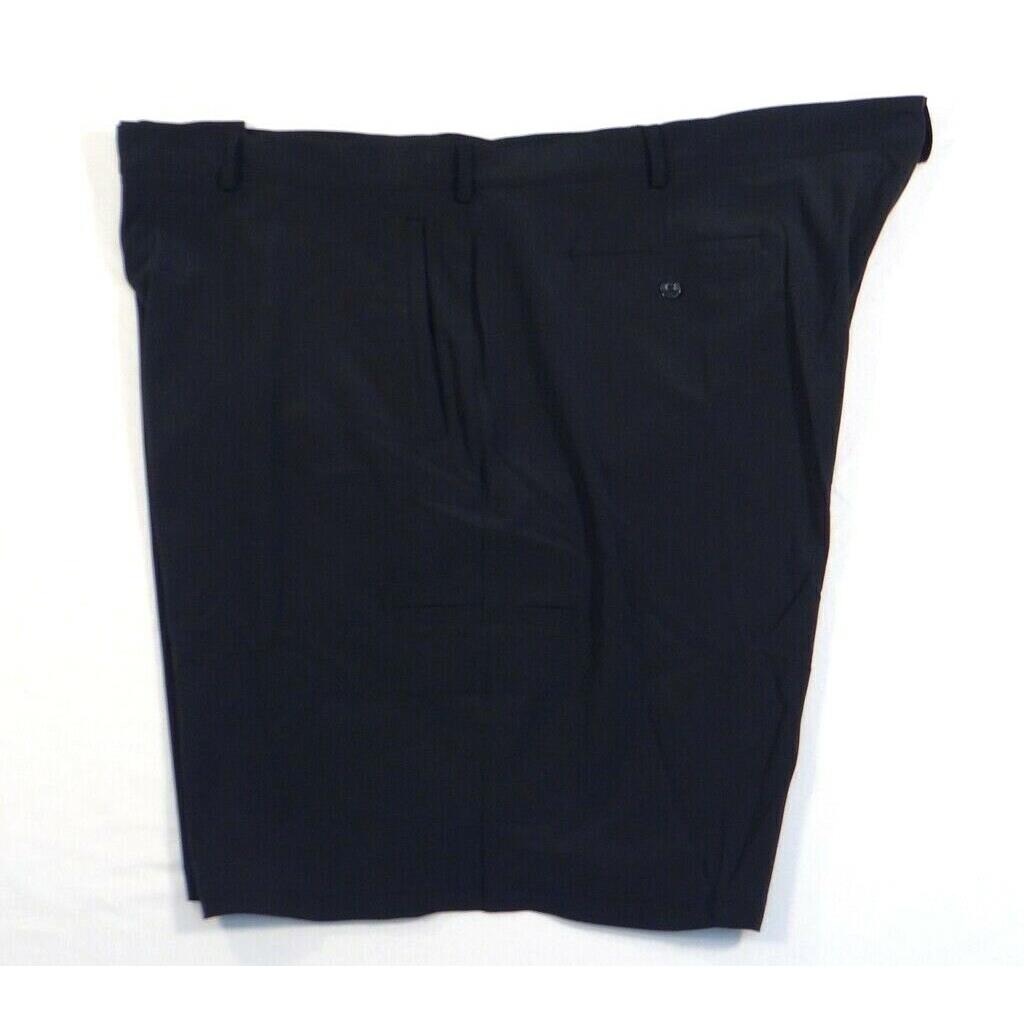 Nike Dri Fit Black Flat Front Stretch Coaches Sideline Shorts Men`s