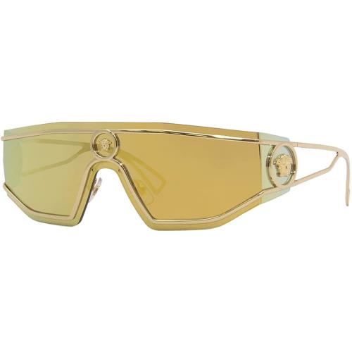 Versace Sunglasses VE2226 10027P 45mm Gold / Brown Mirror Gold Lens