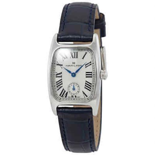 Hamilton Boulton Silver-white Dial Blue Leather Ladies Watch H13321611