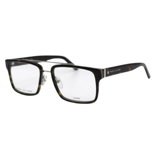 Marc Jacobs Marc 58 W2K Tortoise Silver Men s Eyeglasses 54-17-145 W/case