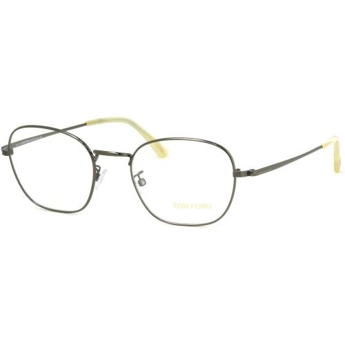 Tom Ford TF 5335 012 Dark Ruthenium/white Eyeglasses Frames 52-19