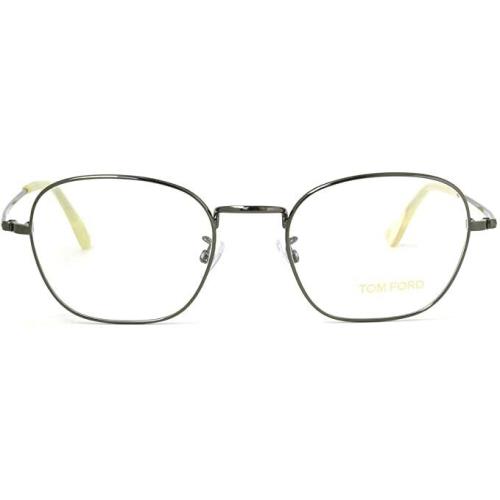 Tom Ford eyeglasses  - Dark Ruthenium/White Horn Frame 0