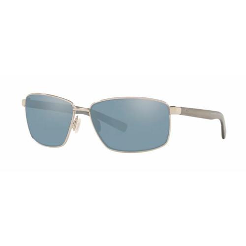 Costa Del Mar Ponce Sunglasses - Polarized ShinySilver/Gray