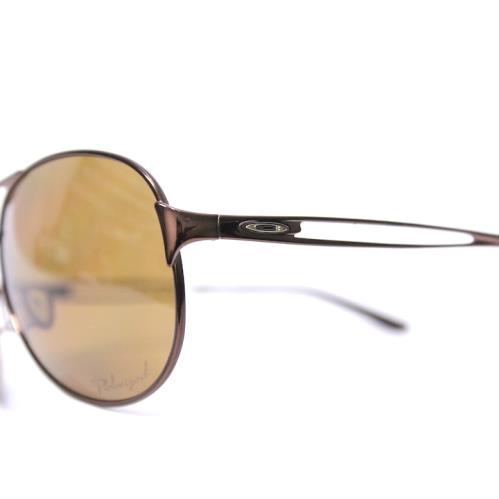 Oakley sunglasses CAVEAT - Gunmetal Frame, Brown Lens 3