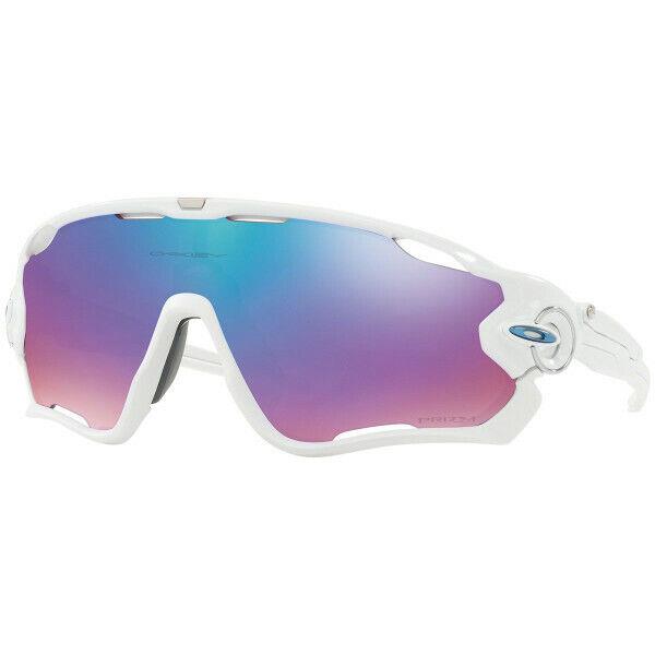 Oakley Jawbreaker Prizm Snow Sapphire Lens White Sunglasses OO9290-21 31 - White Frame, Blue Lens