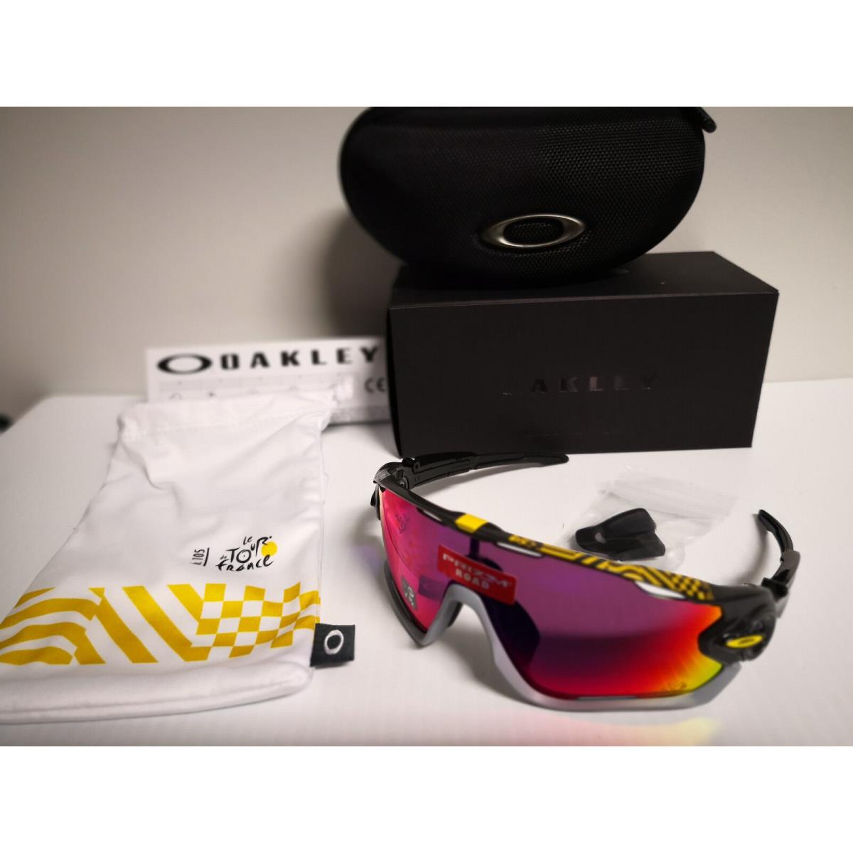 Oakley Tour de France Jawbreaker - Sunglasses Carbon / Prizm Road OO9290-35
