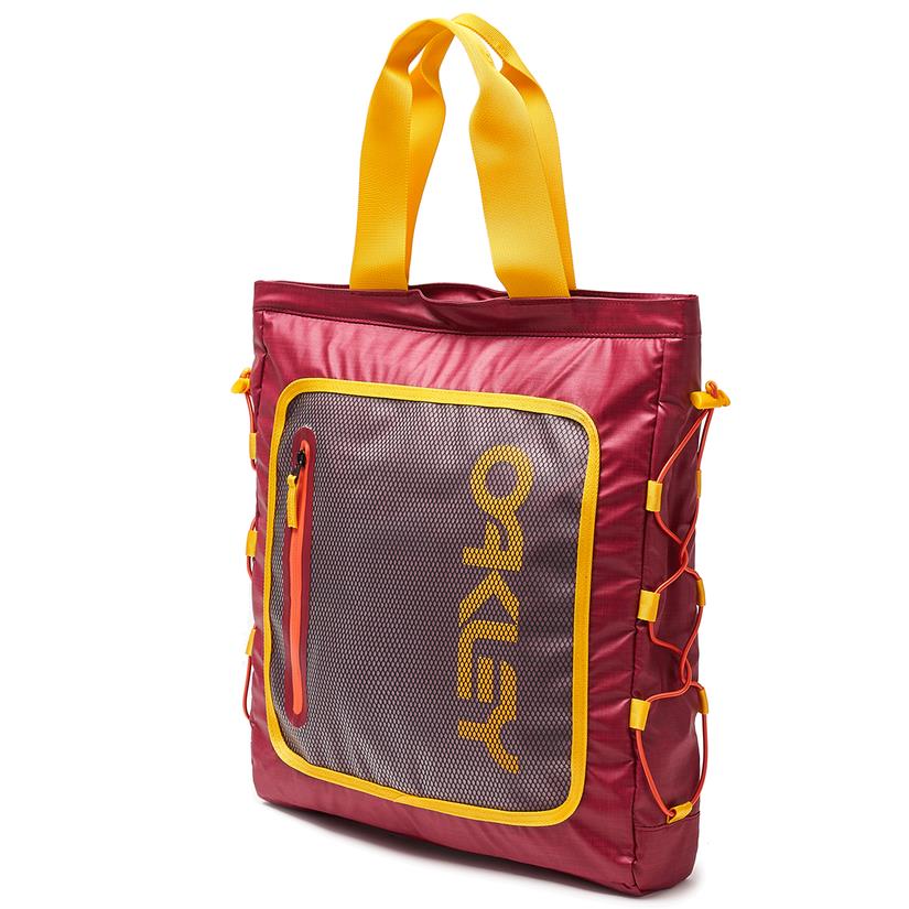 Oakley 90`s Retro Tote Bag Backpack Sundried Tomato Unisex One Size 17 x15 x2