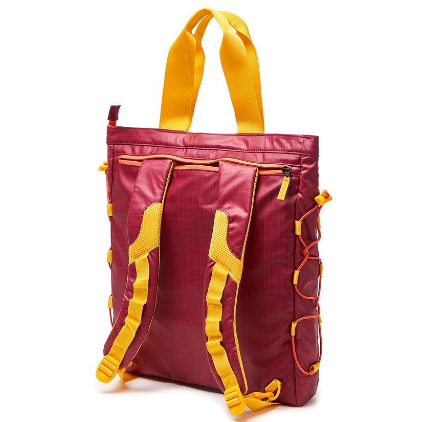 Oakley 90`s Retro Tote Bag Backpack Sundried Tomato Unisex One Size 17 x15 x2