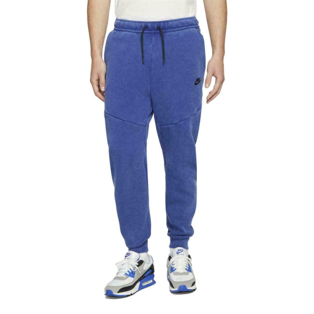 Nike Sportswear Tech Fleece Joggers Size XS Mens Pants Royal Blue CZ9918-455