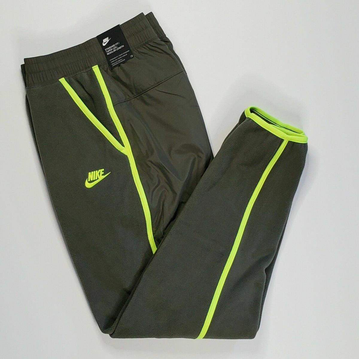 Nike Sportswear Fleece Mens Sweatpants Twilight Marsh Green CU4371-380 Sz XL