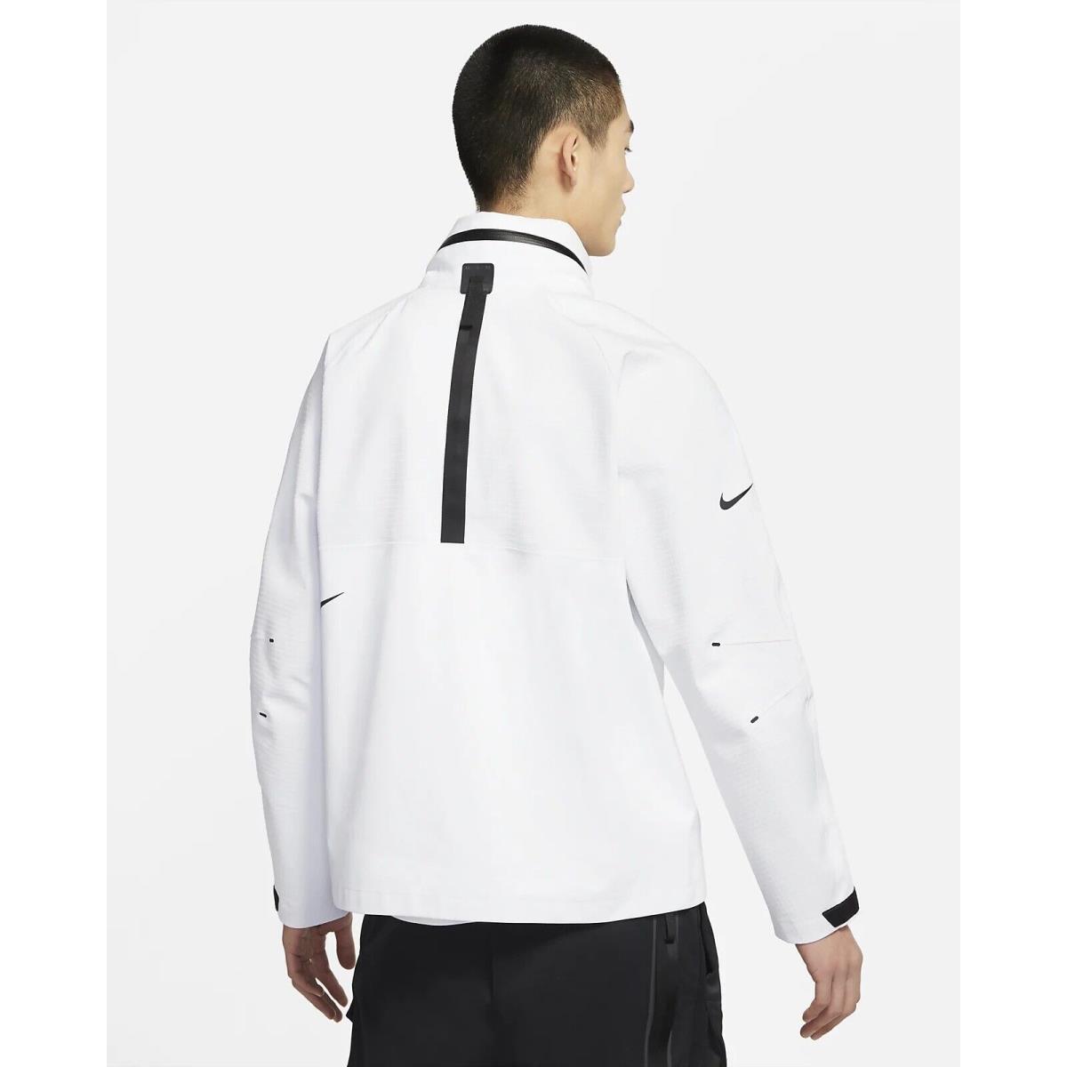 Nike Sportswear Tech Pack M65 Jacket Men`s Size Xxl CZ9309-100 White/black