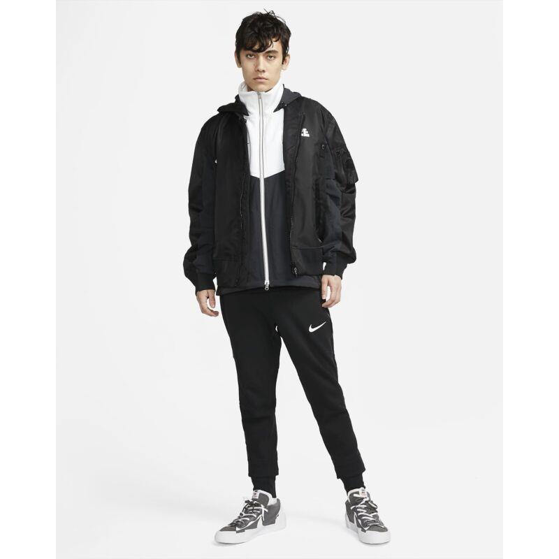 sacai layered jacket