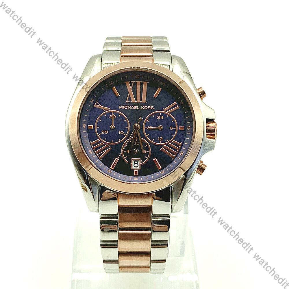 Michael Kors MK5606 Two Tone Stainless Steel Bracelet Chronograph Women`s Watch