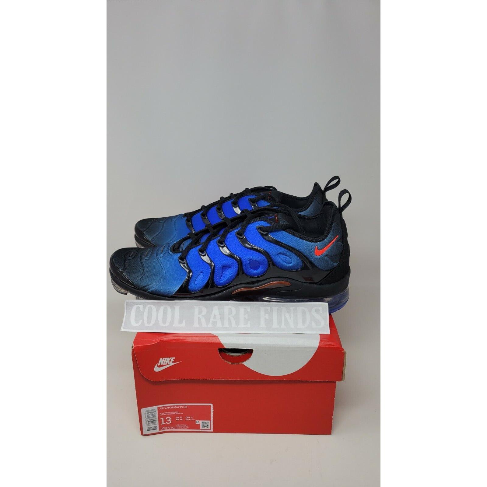 Nike shoes Air VaporMax - Black, Blue 10