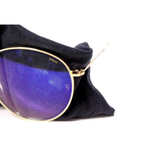 Ray-Ban sunglasses EVOLVE - Gold Frame, Photochromic Lens 4
