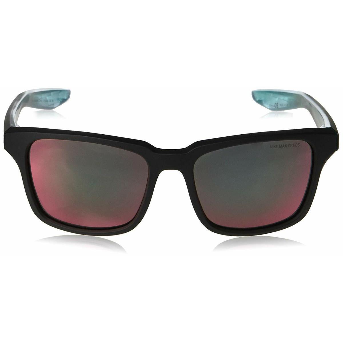 Nike Essential Spree R Black Aurora Prism Unisex Square Sunglasses 57mm Fash Brands