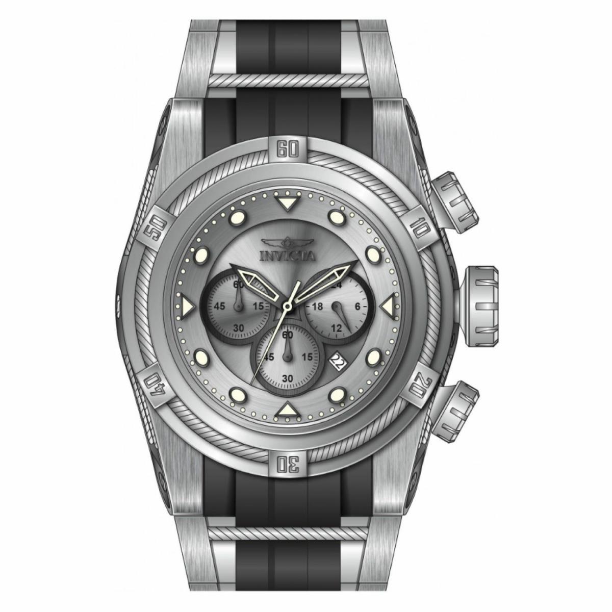 Watch Invicta 37188 Bolt Men 53 Stainless Steel Plastic