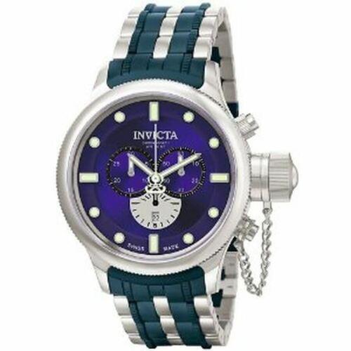 Invicta Men`s Russian Diver Blue Dial Two Tone Bracelet Watch IN5935 / 5935