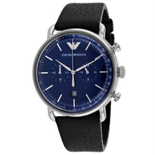 Armani Men`s Blue Dial Watch - AR11105