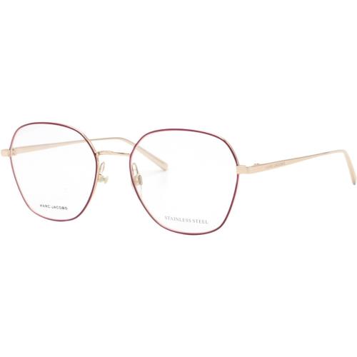 Marc Jacobs Marc 476/G Bsl Gold Red Women s Full Rim Eyeglasses 54-18 ...