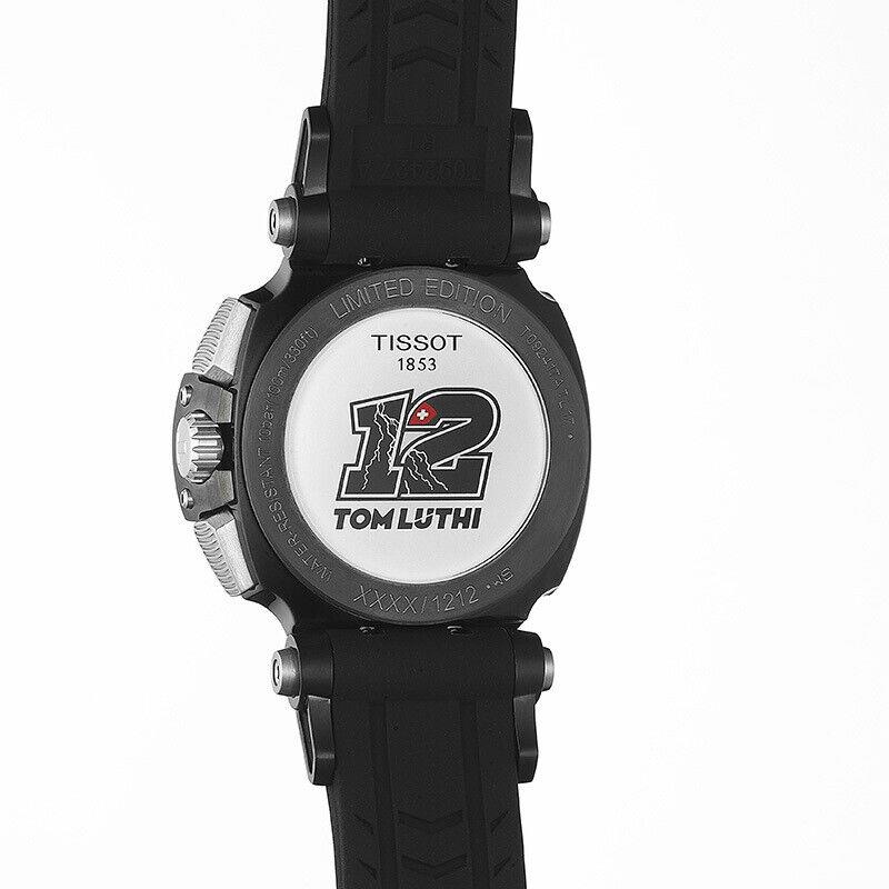Tissot watch  - Black Dial, Black Band 2