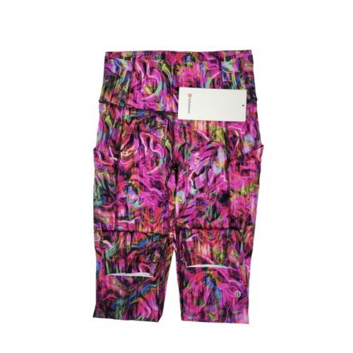 Lululemon clothing Tights - Hyper Flow Pink Multi 0
