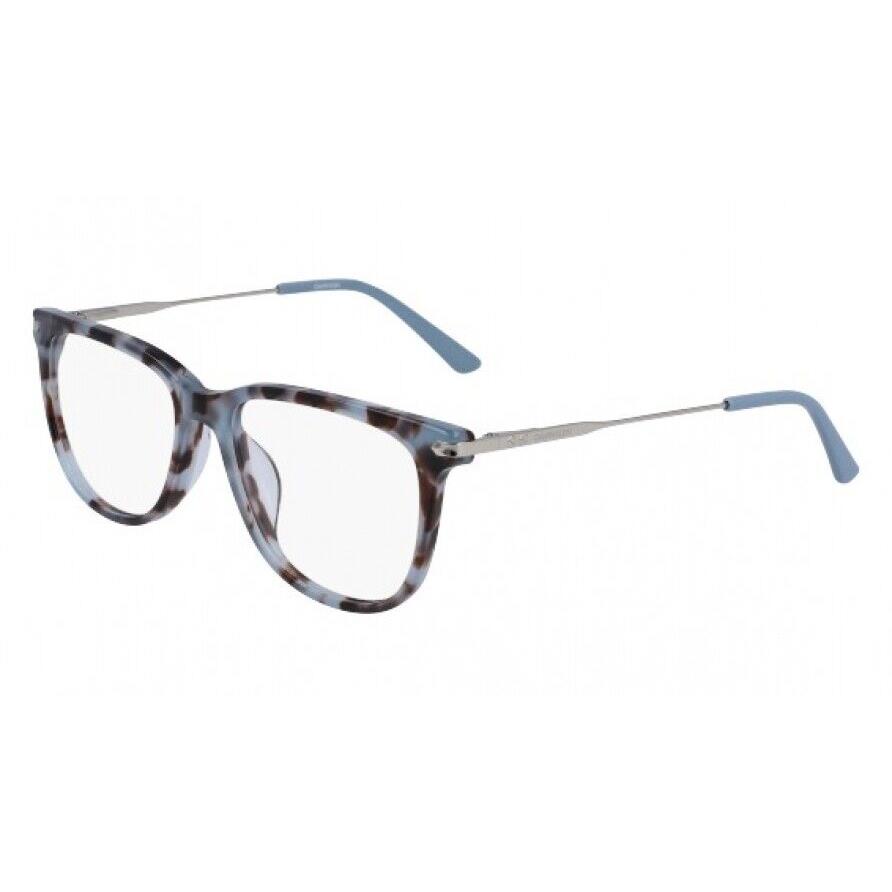 Calvin Klein CK19704 Eyeglasses 453 Light Blue Tortoise