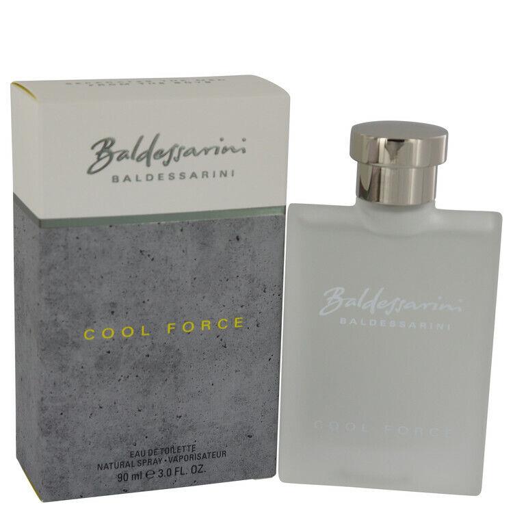 Baldessarini Cool Force by Hugo Boss Eau De Toilette Spray 3 oz Men