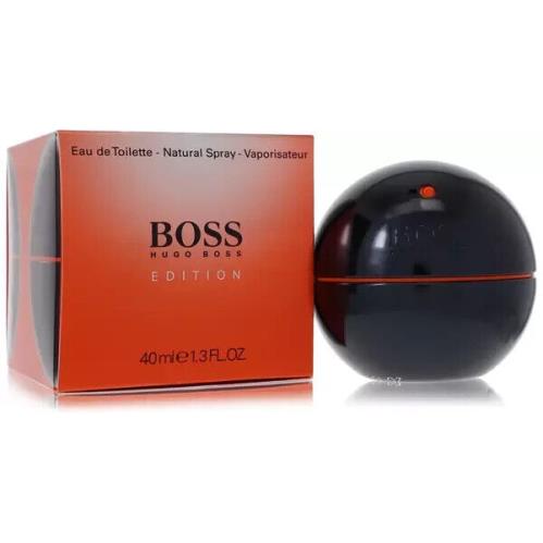 Boss In Motion Black by Hugo Boss Eau De Toilette Spray 1.3 oz Men