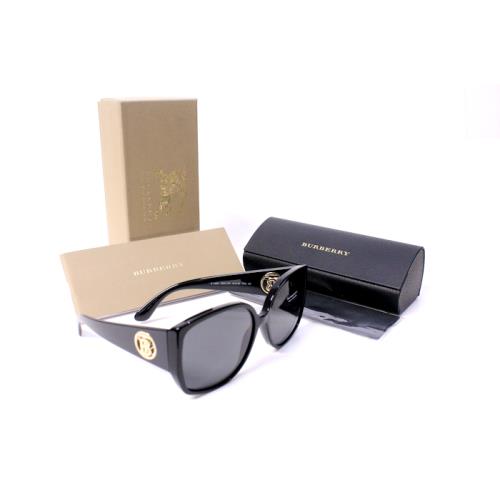 Burberry sunglasses  - Black Frame, Grey Lens 0