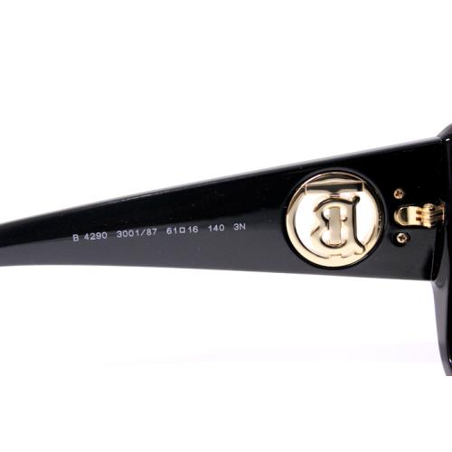 Burberry sunglasses  - Black Frame, Grey Lens 6