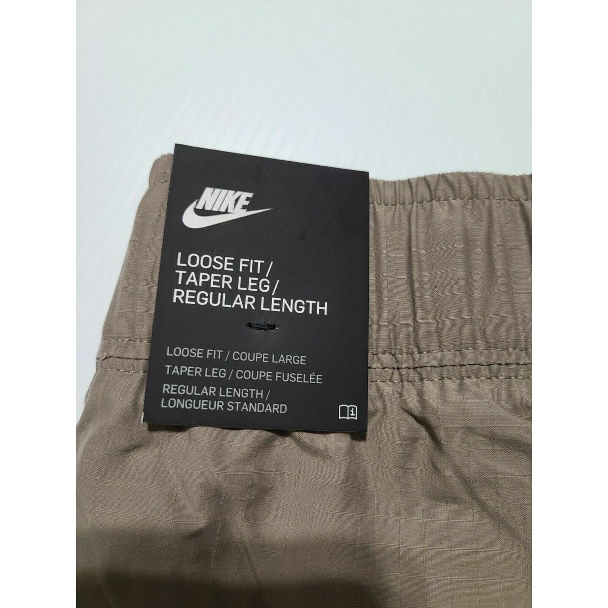 nike cargo woven track pants olive grey