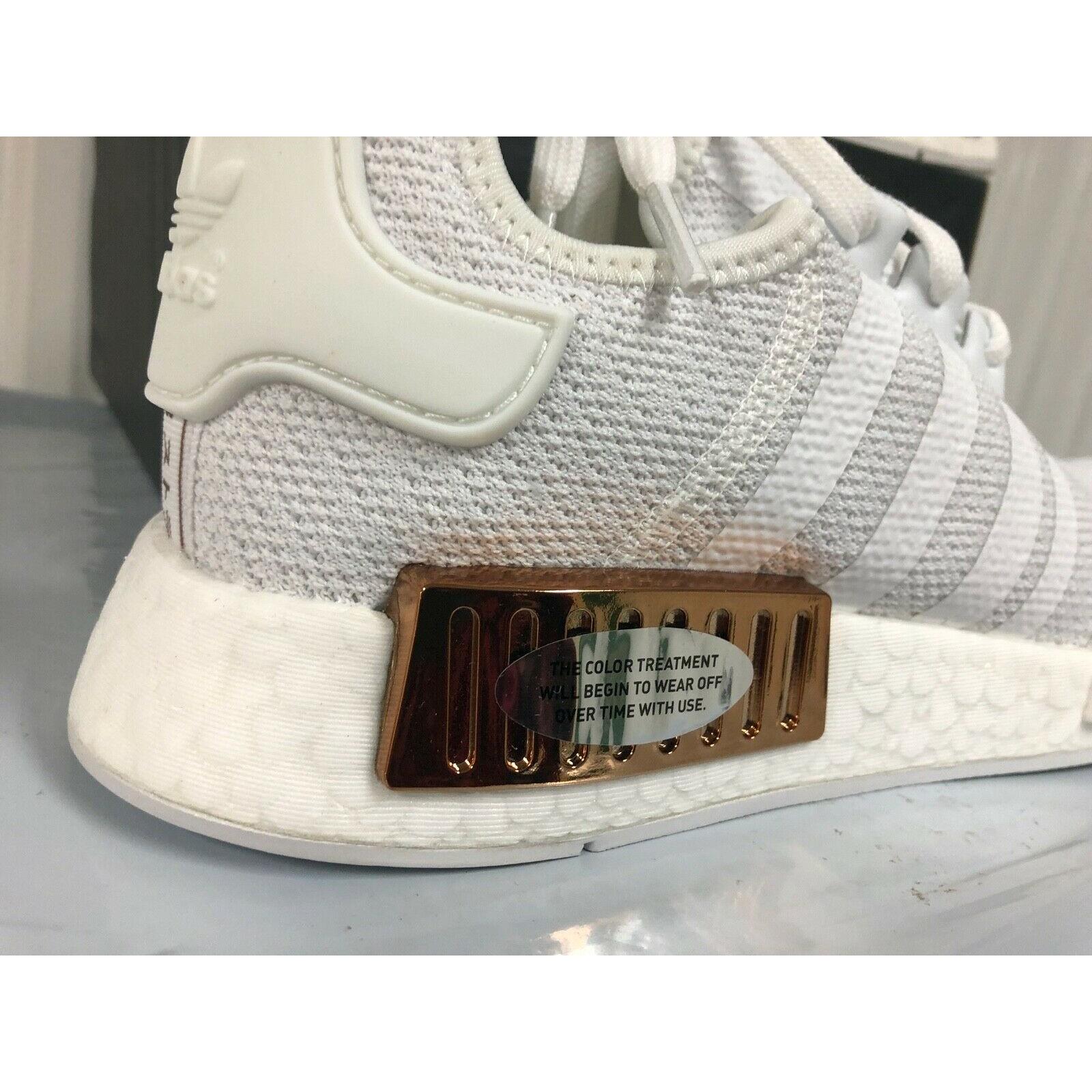 adidas nmd r1 white copper metallic