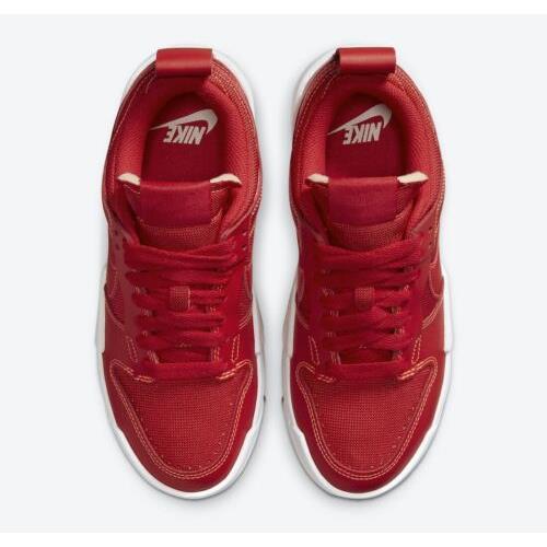 dunk low disrupt university red