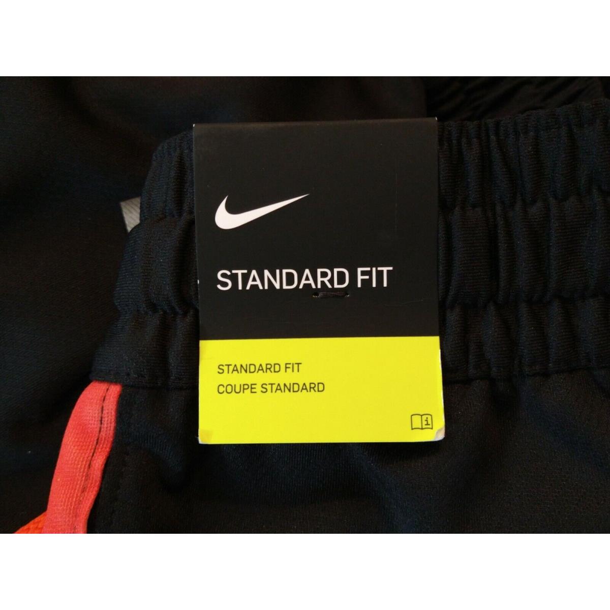 Nike clothing Showtime Performance - Black / Orange 9