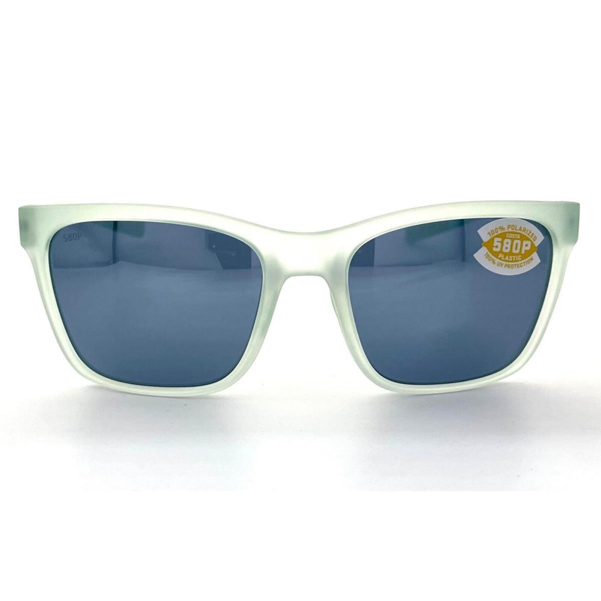 Costa Del Mar Panga Sunglass Matte Seafoam Crystal/gray Silver Mirror 580Plastic