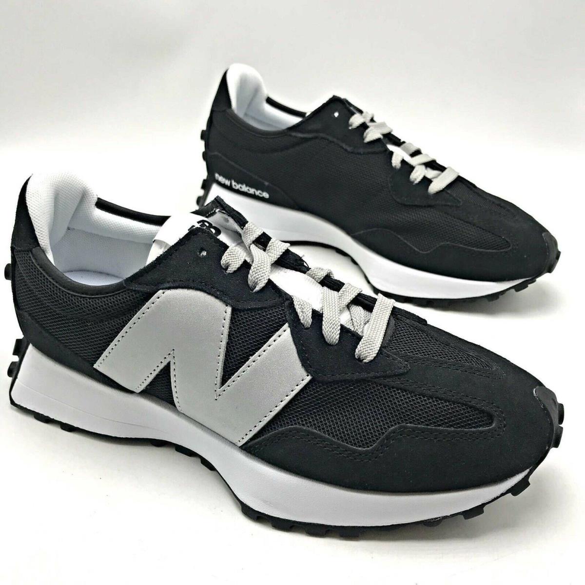 Balance 327 Black Silver Lifestyle Men`s Sport Shoe MS327MM1