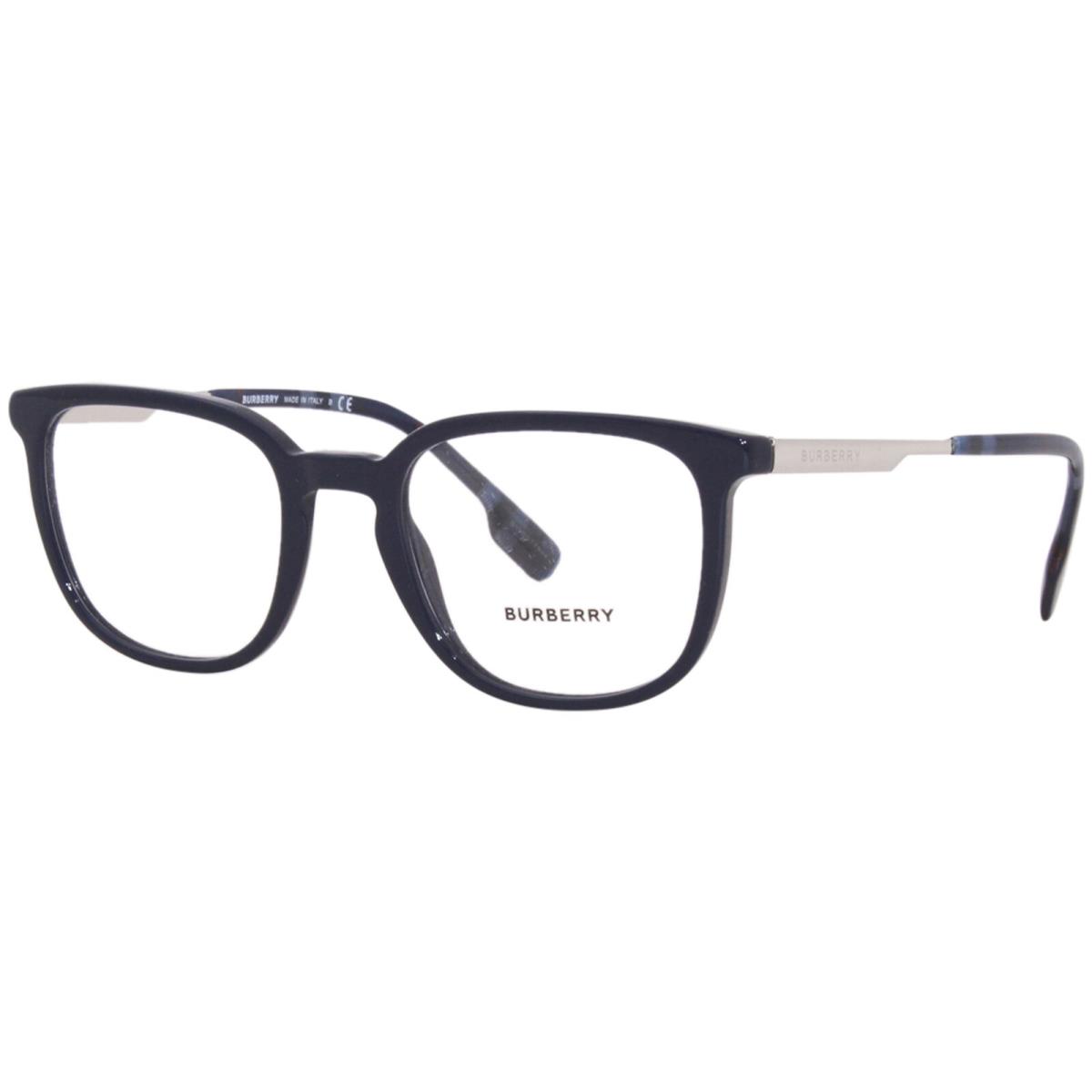 Burberry Compton BE2307 3961 Eyeglasses Men`s Blue Full Rim Square Shape 50mm